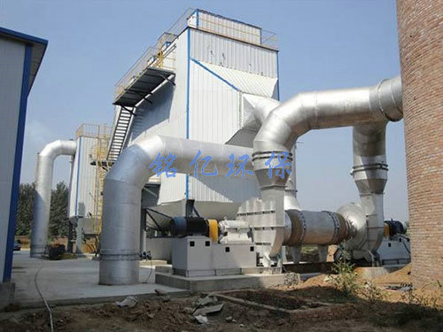 除塵器安裝現場